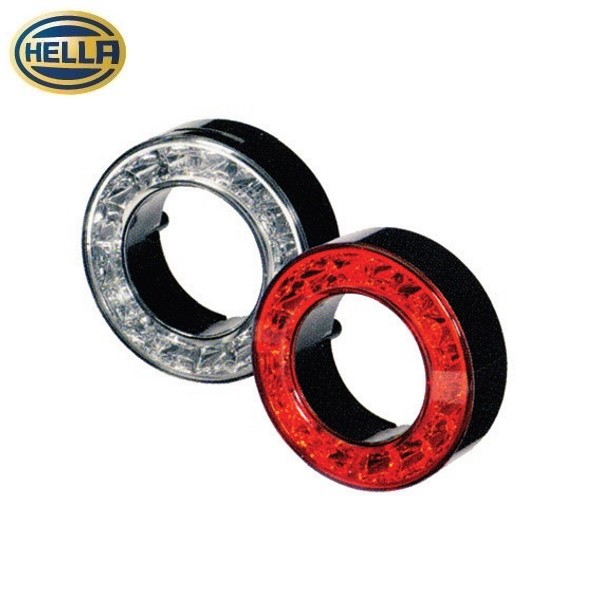FANALI POSTERIORI HELLA MODULI A CORONA CIRCOLARE A LED 12V PLASTICA. SCEGLI MODELLO